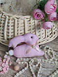 Великодній набор іграшок "Кролик, пташка, сердечко", Н-9 -11 см, для віночка, декор на Великдень,, фото 8