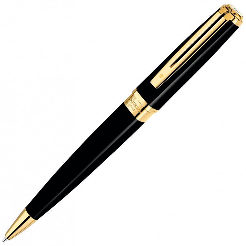 Ручка Waterman кулькова EXCEPTION Slim Black GT BP (21 028), фото 1