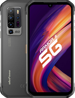 Ulefone Armor 11 5G 8/256Gb, Камера нічного бачення 48 Мп, IP68, Дисплей 6.1" Смартфон Ulefone Armor 11 Black