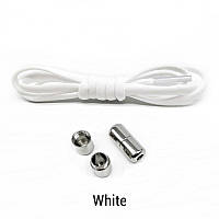 Шнурки для взуття еластичні без зав'язок (ліниві шнурки), 15 кольорів наявності