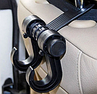 ОПТ Універсальна вішалка-гачок на спинку сидіння автомобіля для пакетів, одягу та сумок Vehicle Hander, фото 3