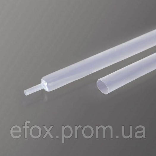 Термоусадкова трубка PTFE (фторопластова) 3.5/0.9 Прозора (1 м): продаж ...