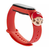 Ремешок Cartoon Strap для Xiaomi Mi Band 5 / 6 Mario