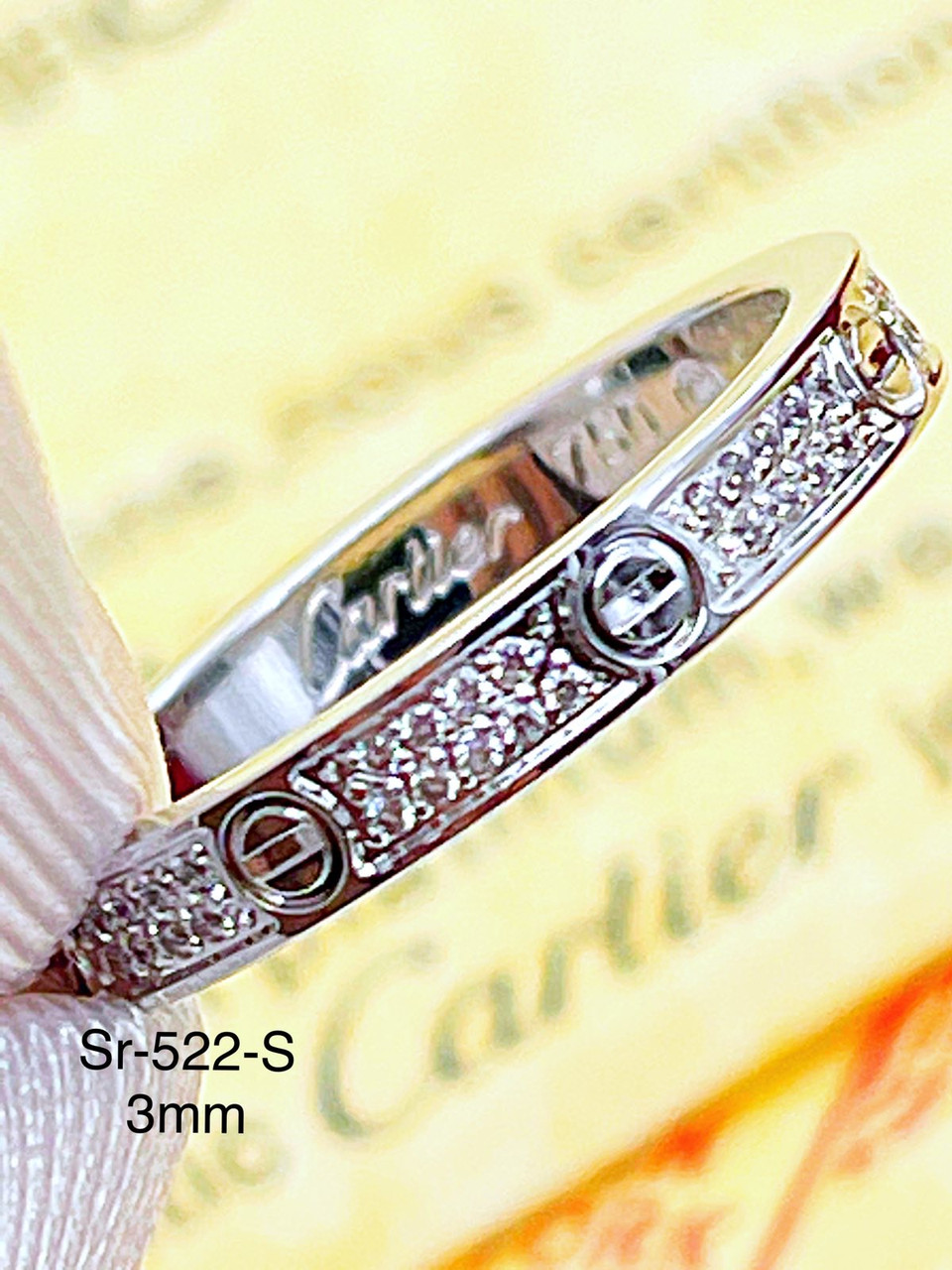 Каблучка Stainlees Steel (преміум) Sr-522(6,7,8,9)