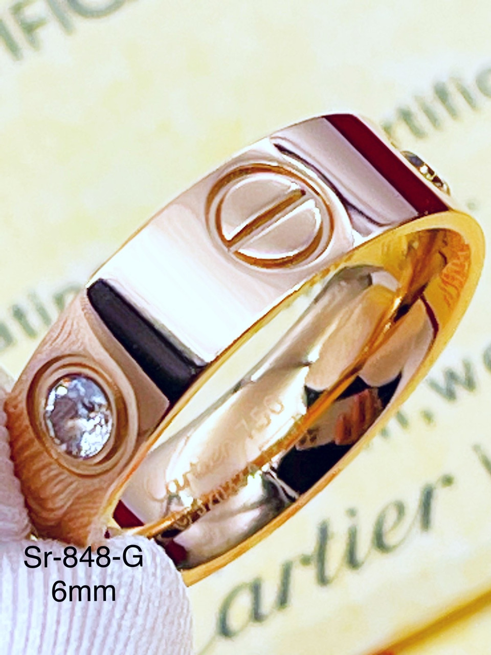 Каблучка Stainlees Steel (преміум) Sr-838(9)