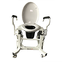 Кресло для туалета c подъемным устройством и подставным судном LWY-002.