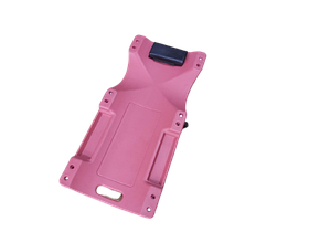 Лежак автослюсаря для ремонту авто, підкатний низькопрофільний з виїмками під інструмент 40"