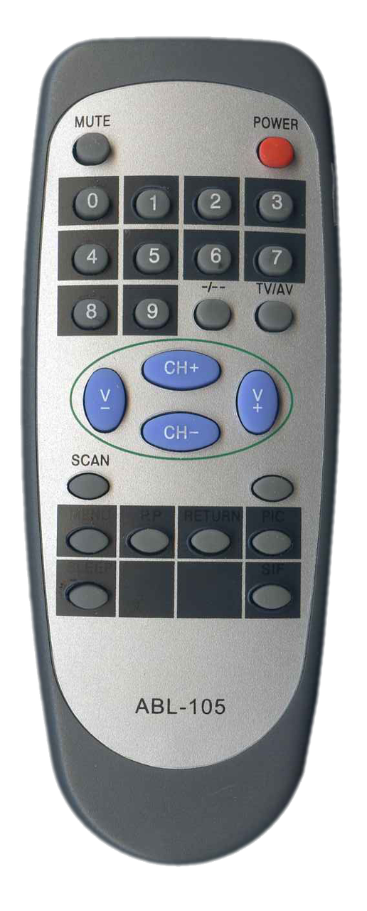 Пульт для телевізора Sitronics ABL-105/ ABL-705/STV-1402, Konka 52H8, CHINA XU-5251C-N