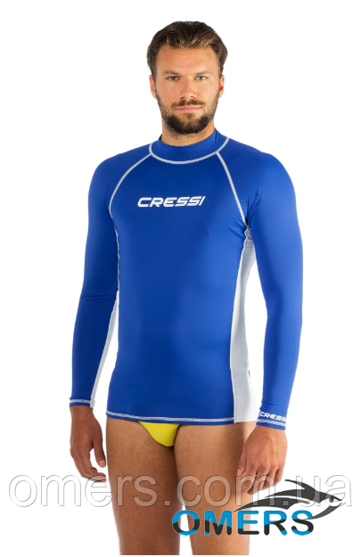 Рашгард Cressi Hydro rashguard, синий