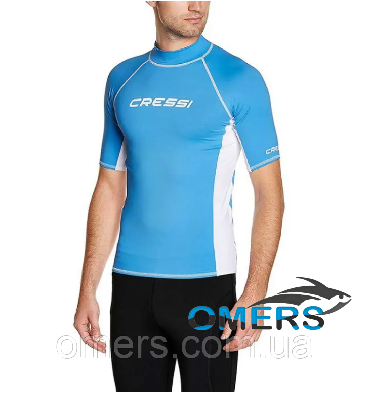 Рашгард Cressi Hydro rashguard, блакитний