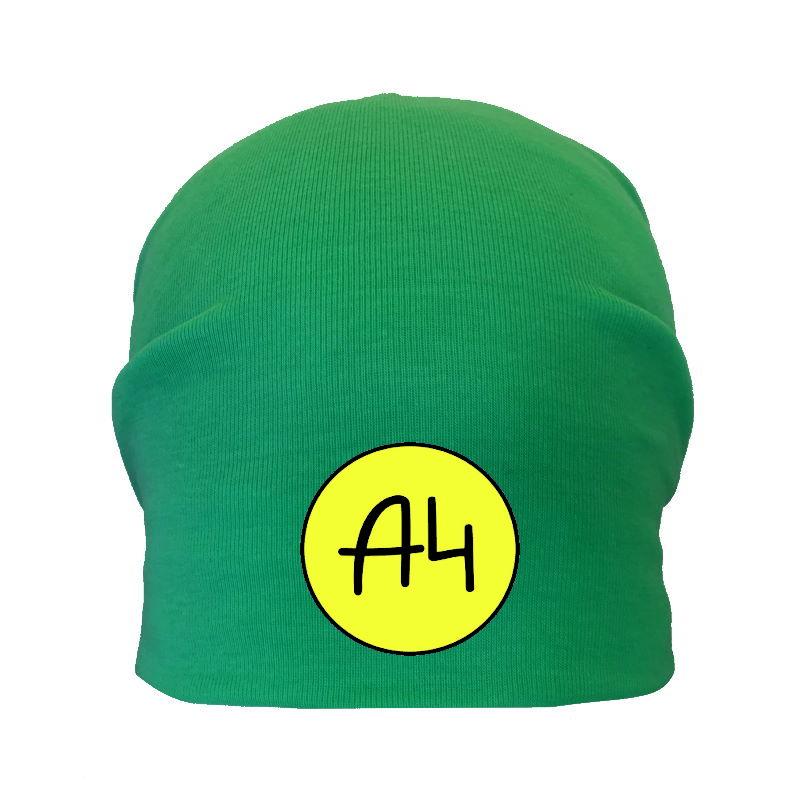 Шапка детская Влад А4 Бумага зеленая (А4-005) 50-52 см, 54-56 см, фото 1