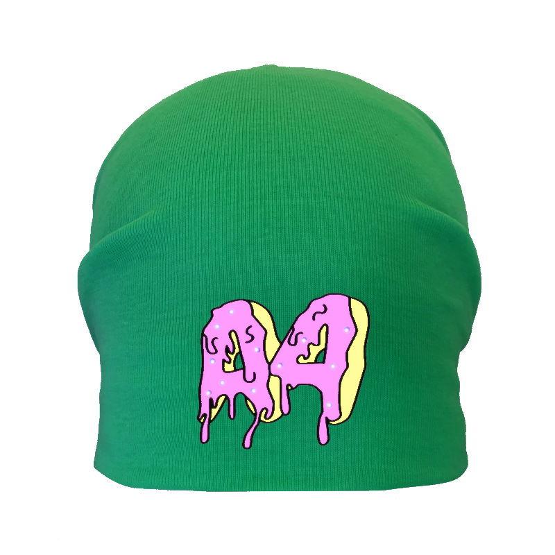 Шапка дитяча Влад Папір А4 зелена (А4-008) 50-52, 54-56 см, фото 1