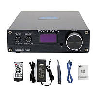 Аудіопідсилювач FX-AUDIO D802C PRO 2x80 Вт, ЦАП Wolfson, S/PDIF, Bluetooth 5.0 QCC3034 APTX NFC