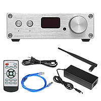 Аудио усилитель FX-AUDIO D802C PRO 2x80Вт, ЦАП Wolfson, S/PDIF, Bluetooth 5.0 QCC3034 APTX NFC