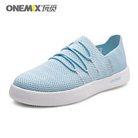 Женские кеды ONEMIX WOMEN SLIP-ON KNITED/BLUE Color размер 36