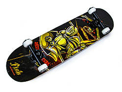 Дерев'яний СкейтБорд від Fish Skateboard BOSOZOKU
