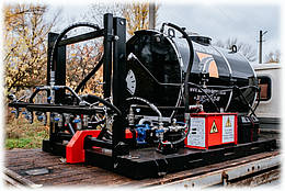 Розпилювач бітумної емульсії з системою підігріву 1000 л(гудронатор)