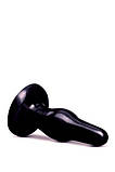 Конусоподібний анальний затор ANAL ADVENTURES PLEASURE PLUG BLACK, фото 5
