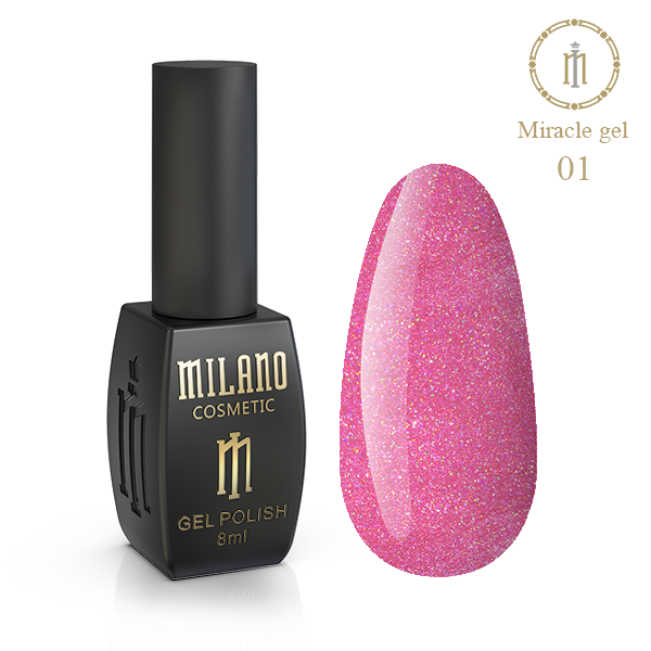 Гель Лак Milano Miracle 8 мл. № 01