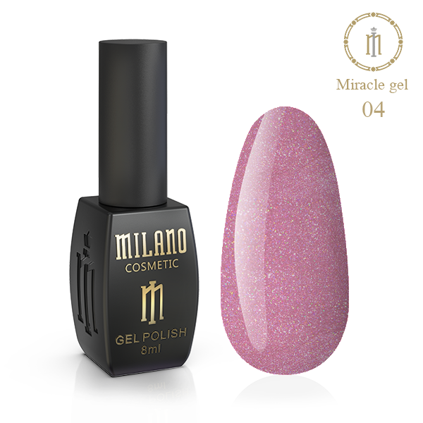 Гель Лак Milano Miracle 8 мл. № 04