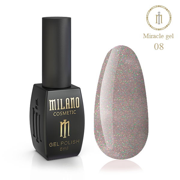 Гель Лак Milano Miracle 8 мл. № 08