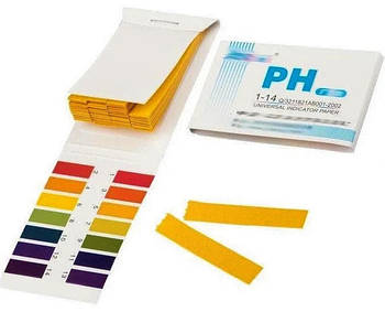 Индекаторноя папір для pH тесту кислотності грунту 80 шт, Kelliong