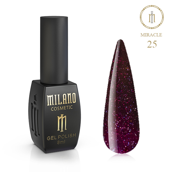Гель Лак Milano Miracle 8 мл. № 25
