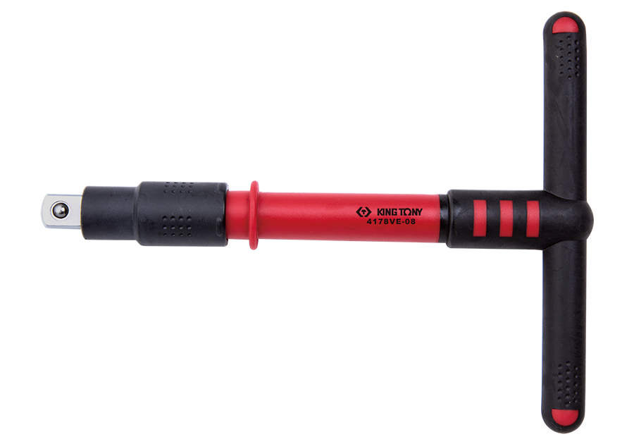 Т-подібна рукоятка 200mm 1/2" VDE King Tony 4178VE-08 (Тайвань)