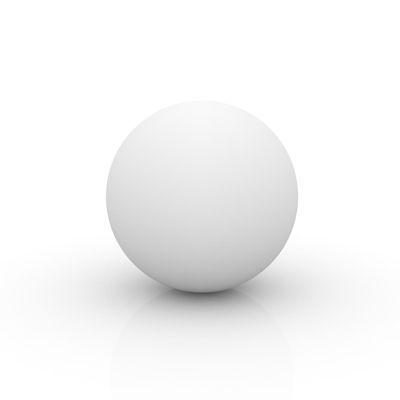 Білий круглий LED-світильник для вулиці у великому розмірі Bubbles Vondom