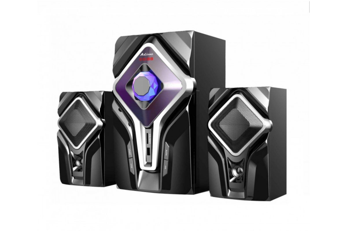 Акустична система із сабвуфером Ailiang DC628С 2.1 (USB/Bluetooth/FM-радіо)