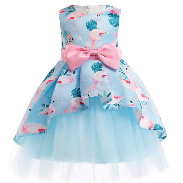 Шикарне ошатне плаття небесногоChic elegant dress electro
