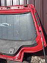 Кришка багажника зі склом Mazda 323 C BG 1988-1994 р. в. купі червона, фото 7
