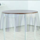 Прозоре покриття для кухонних столів і інших меблів, захисна плівка пвх на стіл, фото 3