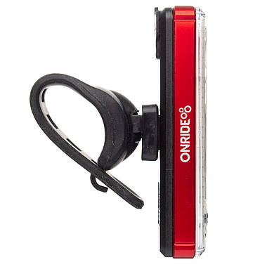 Задній ліхтар ONRIDE Inferno 30 USB 100 Lm Червоний, фото 2