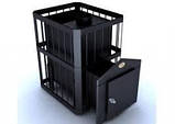 Термостійка емаль кремнійорганічна Термосил 800 (банку 1 кг.) чорний, фото 3