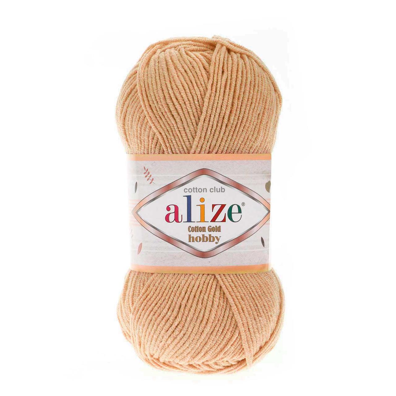 Alize COTTON GOLD HOBBY (Котон Голд Хобі) № 446 попеляста пудра (Пряжа бавовна, нитки для в'язання), фото 1