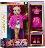 Лялька Рейнбоу Хай Стелла Монро Фуксія Rainbow High S2 Stella Monroe Fuchsia Fashion Doll 572121 MGA Оригінал