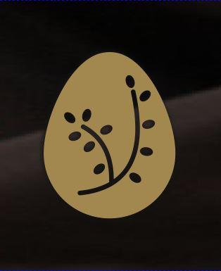 Декор яйцо с рисунком 13, 6см - фото 1 - id-p1393993736
