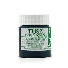 INDIAN INK ТУШ ВОДОСТІЙКА 100 МЛ 3 КОЛІР ЗЕЛЕНИЙ