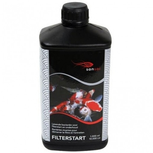 Бактерії для фільтра Sansai Filterstart, 1 л - для біоактивності фільтра, фото 1