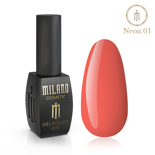 Гель-лак Milano Neon 8 мл No 01