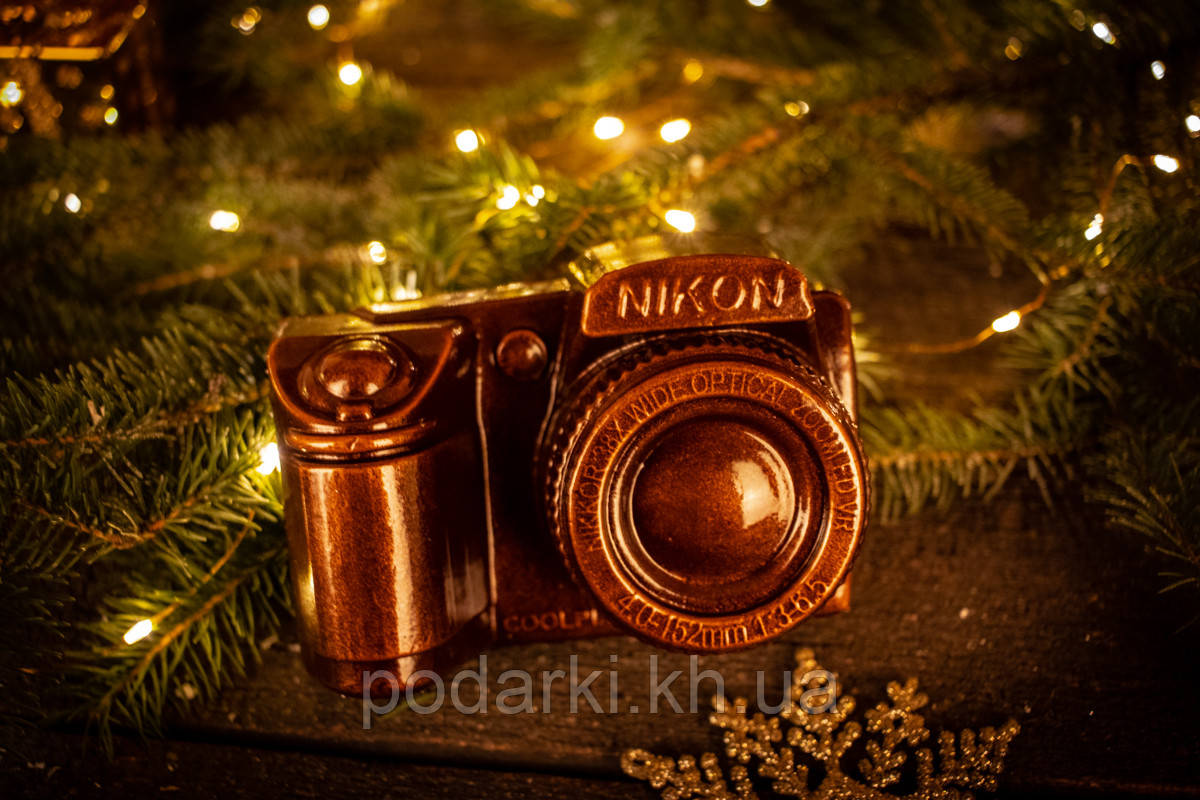 Шоколадний фотоапарат Nikon для дівчини