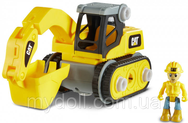 Іграшка-конструктор CAT Build your wn Excavator Екскаватор 20 см — Funrise 80903 Оригінал
