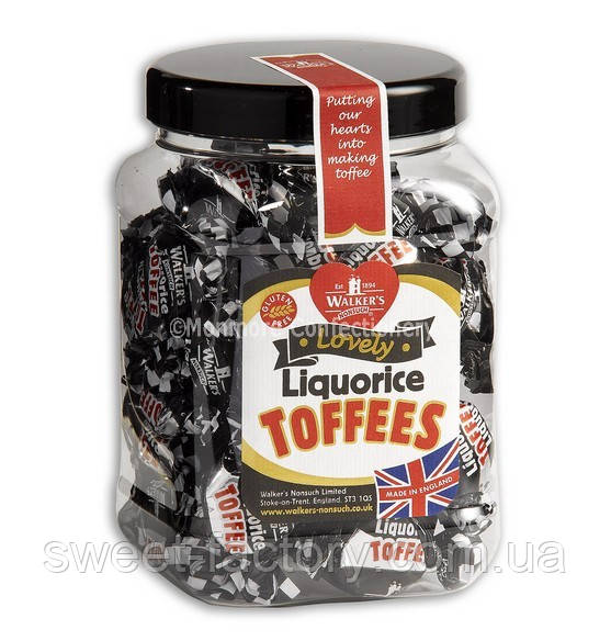 Ириска Walkers Lovely Liquorice Toffees 450 g
