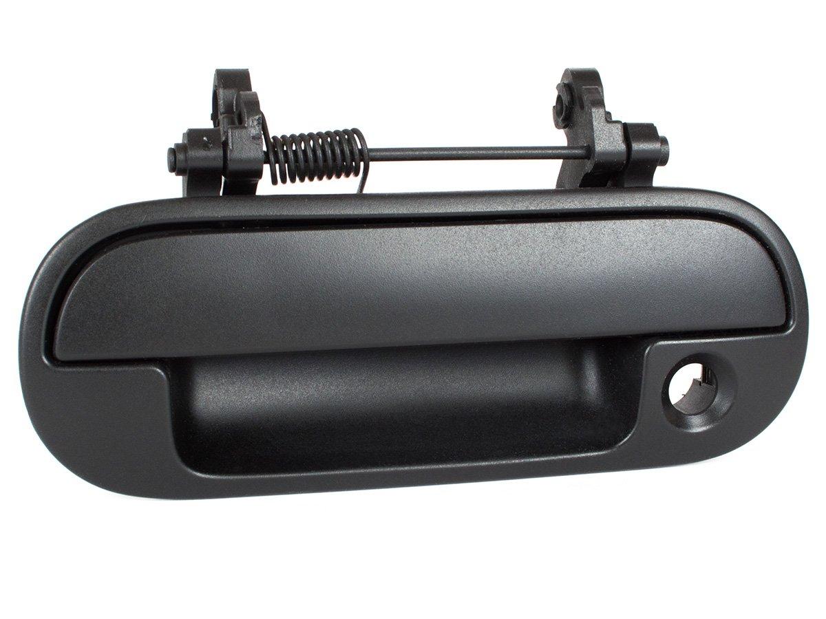 Honda Accord V 93-98 зовнішня дверна ручка з отвором чорний матовий передній лівий