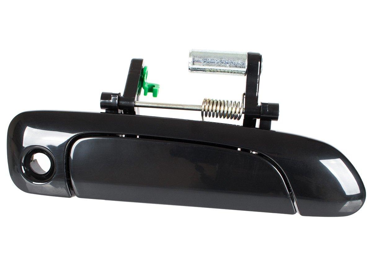 Honda City 06-09 наружная дверная ручка с отверстием черный глянец передняя правая, арт. DA-20220