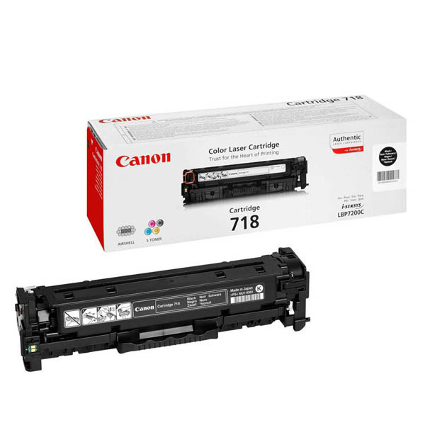 Картридж Canon 718 black (2662B002) для принтера LВP-7200CDN, LBP7210Сdn, LBP7660Сdn, LBР7680Cx, МF8330Cdn, МF8340Сdn, MF8350Сdn,, фото 1