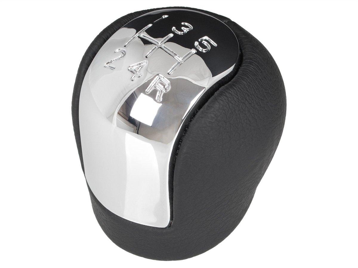 Opel Signum 03-08 ручка перемикання передач 5 передач штучна шкіра + хром задня передача знизу, арт.