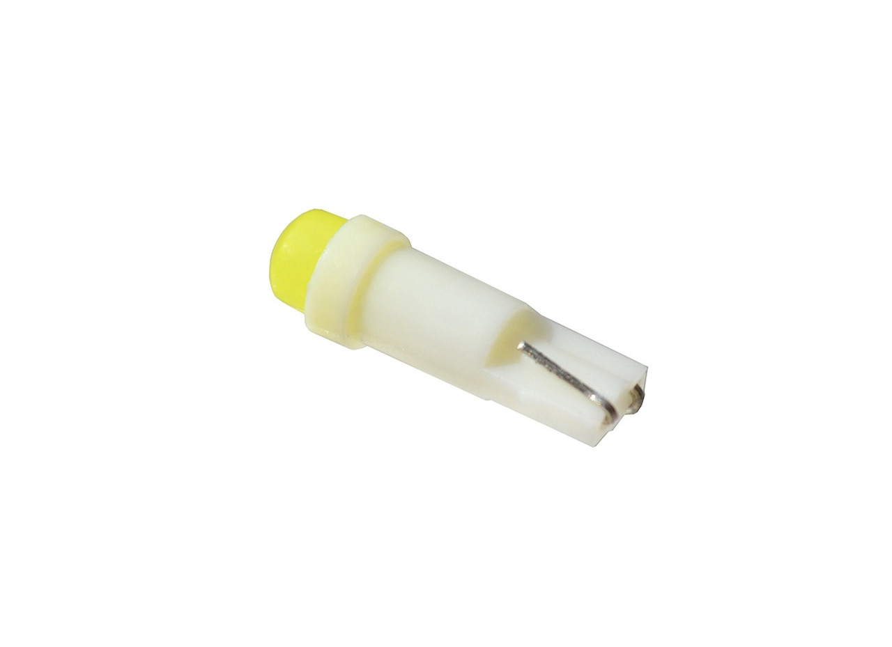 Світлодіодна автомобільна лампа T5 W2x4,6d COB 24V WHITE "мікрушка"