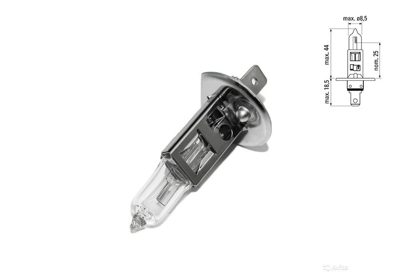 Галогенова лампа Н1 12V 55W P14,5s